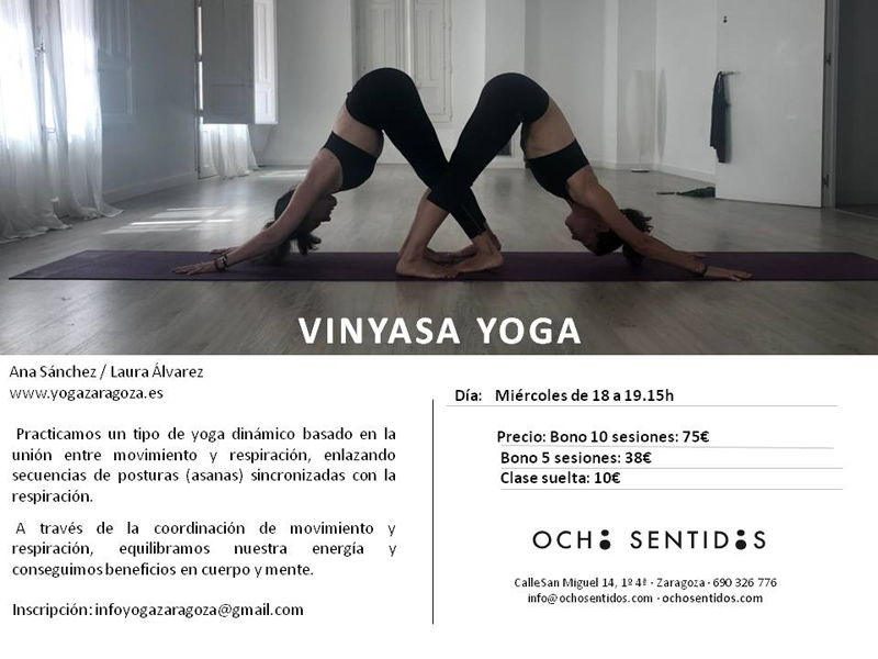 Sesiones de yoga en Zaragoza